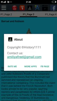 History of the Illuminati android App screenshot 2